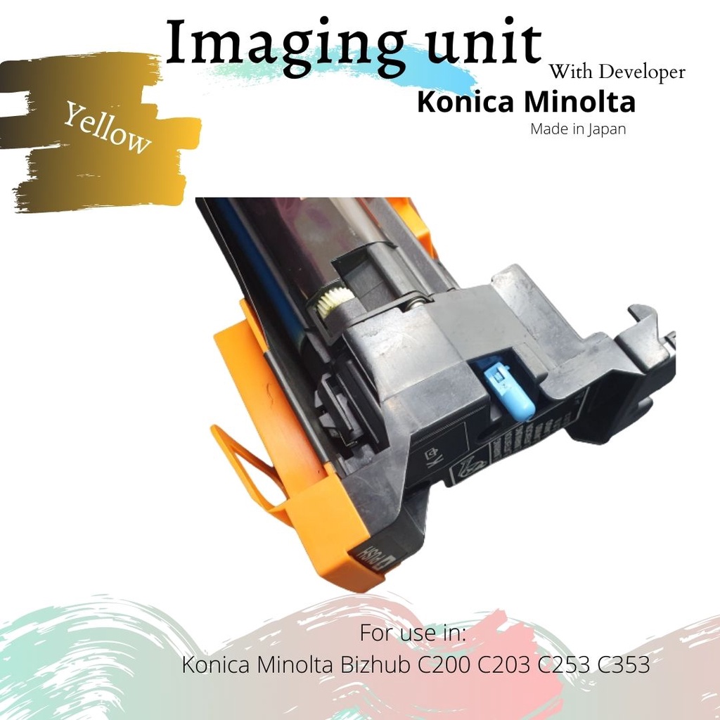 Imaging Unit Konica Minolta C200 C203 C253 C353 Yellow