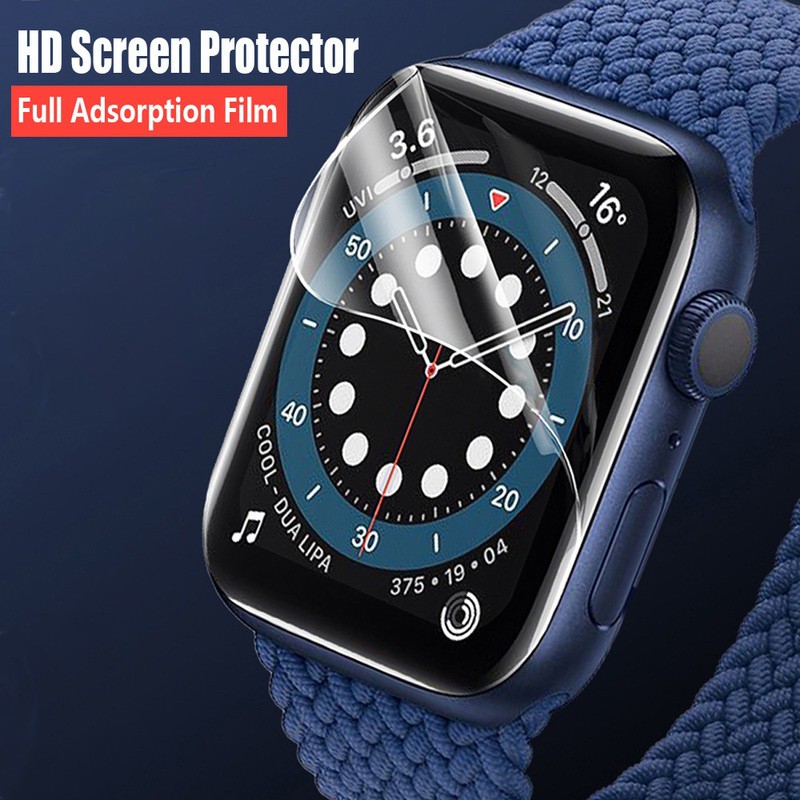 APPLE WATCH Hydrogel Film Transparent Soft Screen Protector iWatch 7 41mm 45mm S1~S6 Full Cover Film