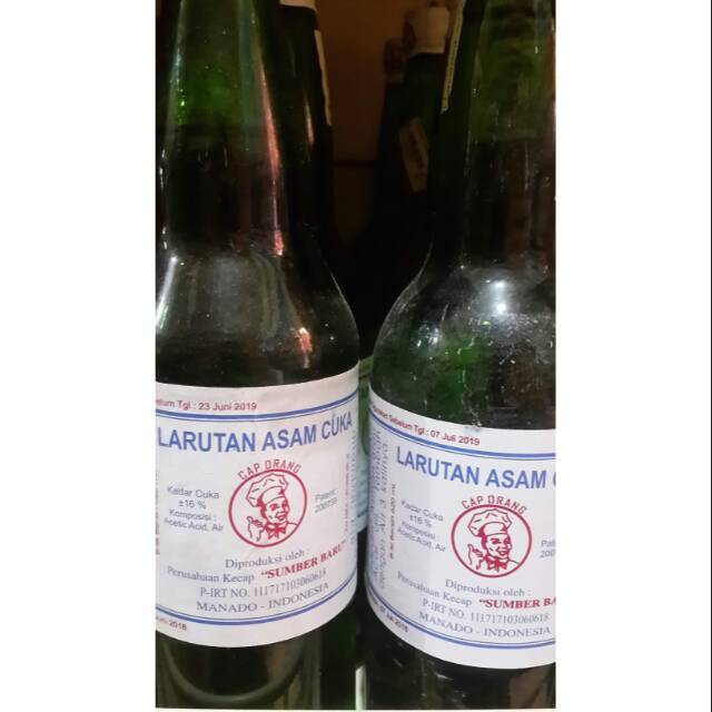 

Larutan asam cuka