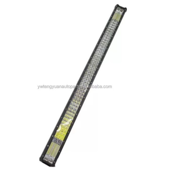 lampu  LED bar light putih  dan biru pekat off-road panjang 1m