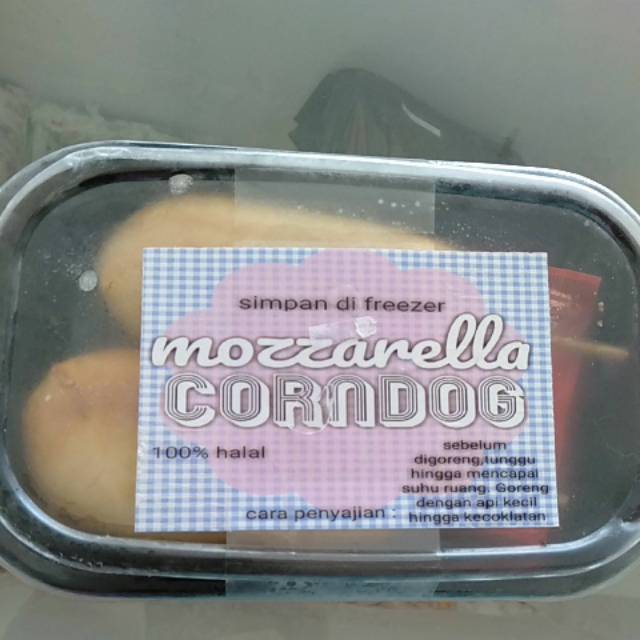 Crondog mozarella