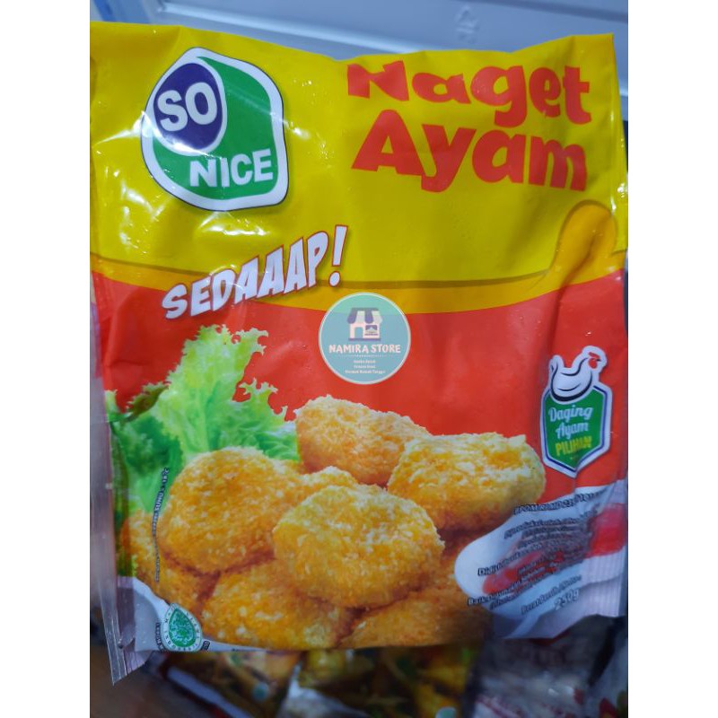 naget ayam so nice 250gr