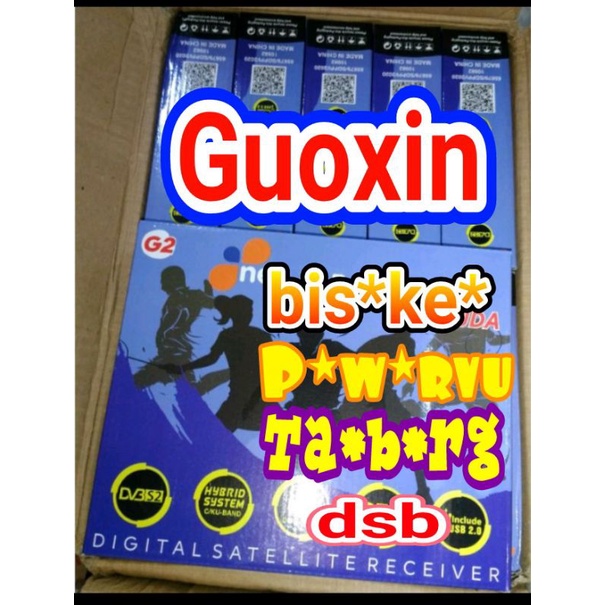 Nex parabola G2 biru chipset GUOXIN sudah diupgrade ANTI 88  mnc group komplit