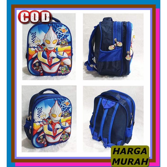 Tas Ransel Anak Perempuan Litwind Muslim Hijab, Tas Punggung Seko TK401 Ransel Sekolah Tk Anak Lak