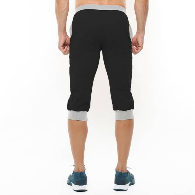 FCS-004HA Celana jogger sport fitness FLEX hitam