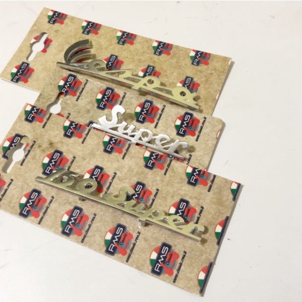 Dijual Emblem vespa super 66 73 latin original Limited