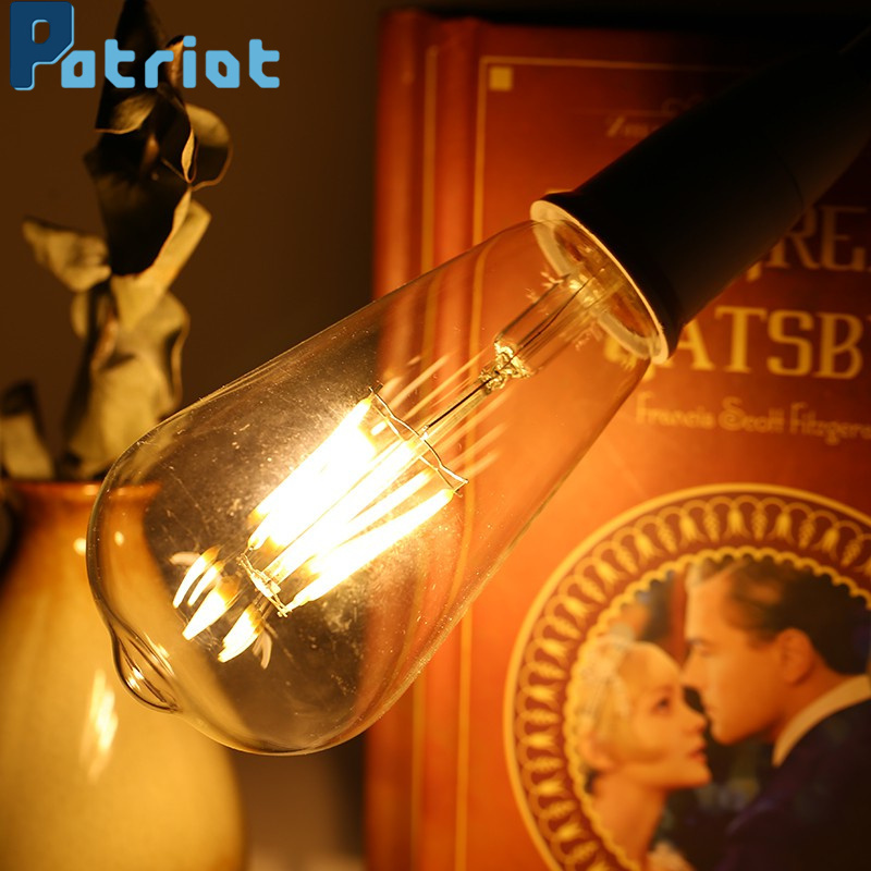 [ Dream Beautiful Lighting Bulb ][ Edison Bulb ST64 4W 6W 8W 12W LED E27 Bulb ][ Retro Vintage Light Bulb ]