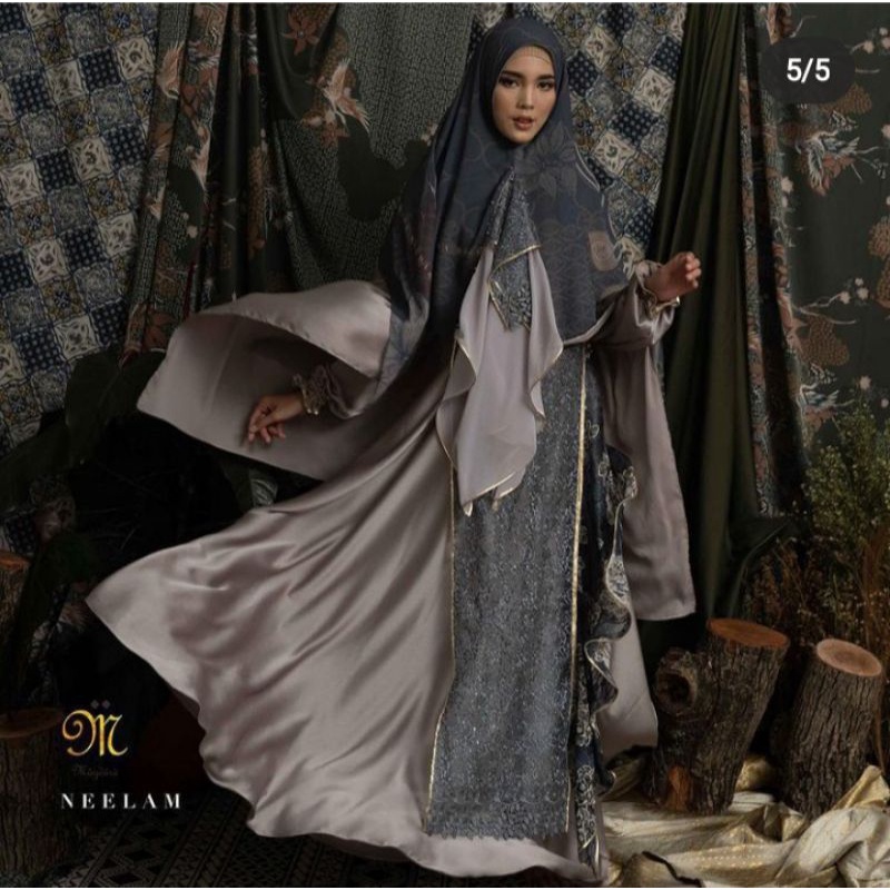 PL（preloved）khimar neelam magdara