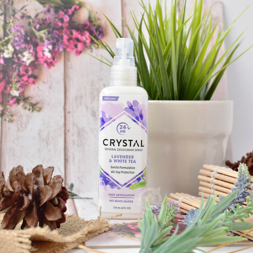 Crystal Mineral Deodorant Spray Chamomile / Pomegranate 118 ml