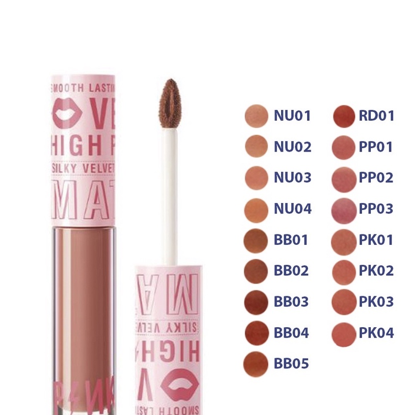Verona_Shop PINKFLASH SILKY VELVET LIP CREAM PFL04 - BB05
