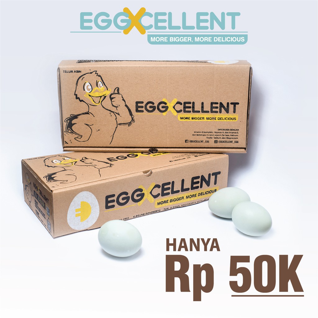 

Telur Asin EGGXCELLENT Bumble Pack