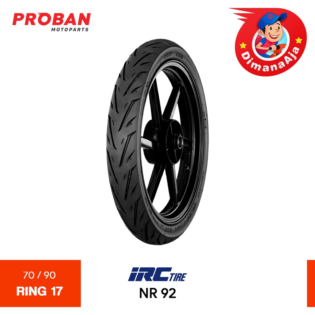 

IRC TL NR92 70/90-17 Proban Motoparts