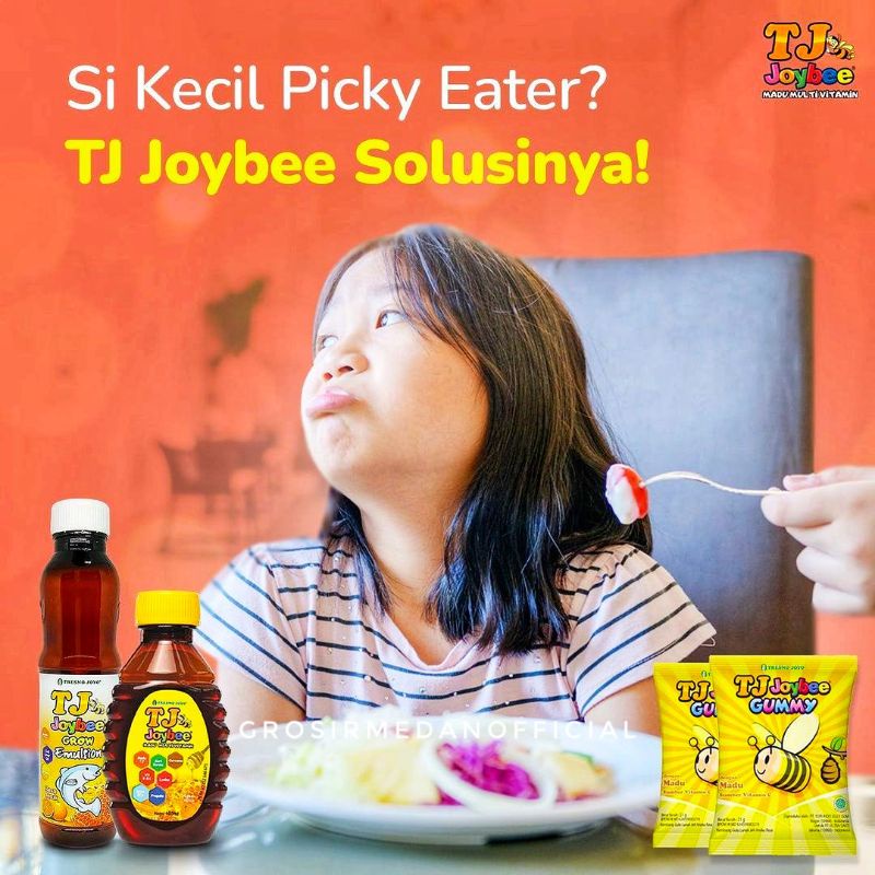 MADU TJ JOYBEE GROW EMULSION - MADU SUPLEMEN VITAMIN ANAK