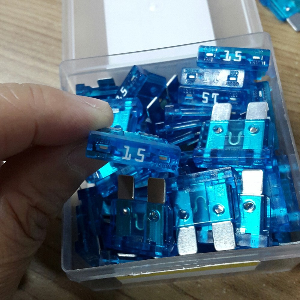 Sekring - Skring Tancap - Fuse Blade Flosser 15A - 214815 5pcs