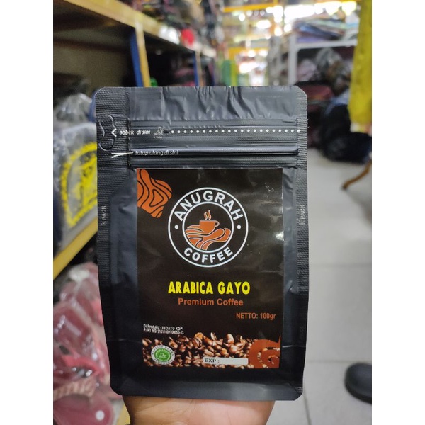 

Bubuk kopi Gayo Arabika super premium 100 gram | Arabika premium coffe aceh