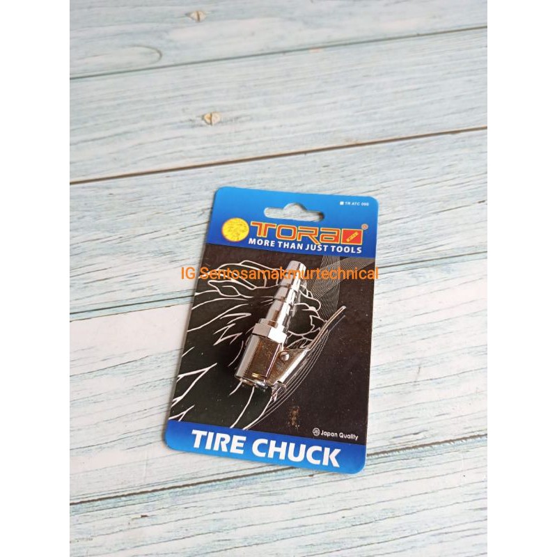 TORA Tire Air Chuck Isi Isian Angin Ban Model Jepit
