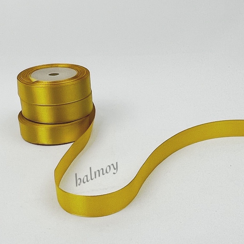 

PITA SATIN KAIN 3/4 INCI / 2 CM WARNA GOLD