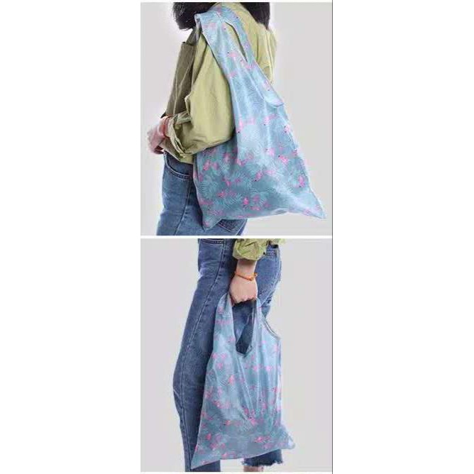 Folding Shoping Bag ( Motif Random )