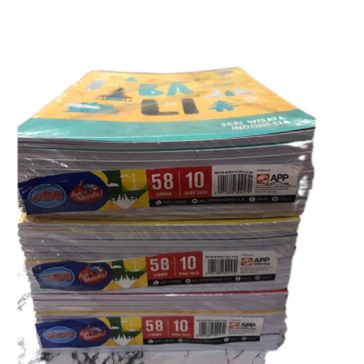 

Flash Sale - buku tulis sidu 58 perpak ✓