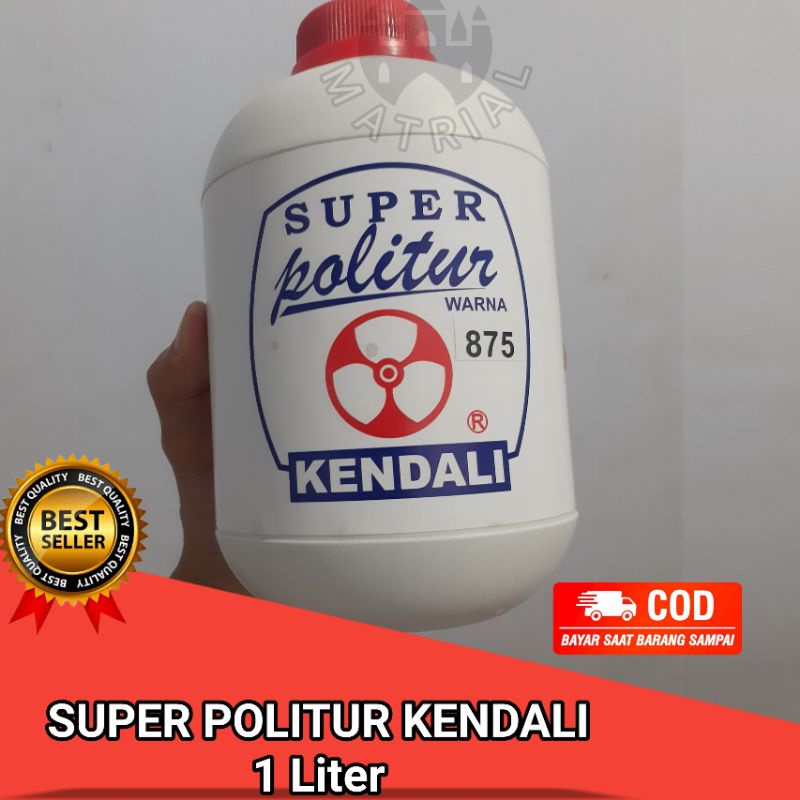 CAT KAYU POLITUR POLITUR KAYU CAT KAYU PLITUR Politur Super Kendali 1 Lt Murah