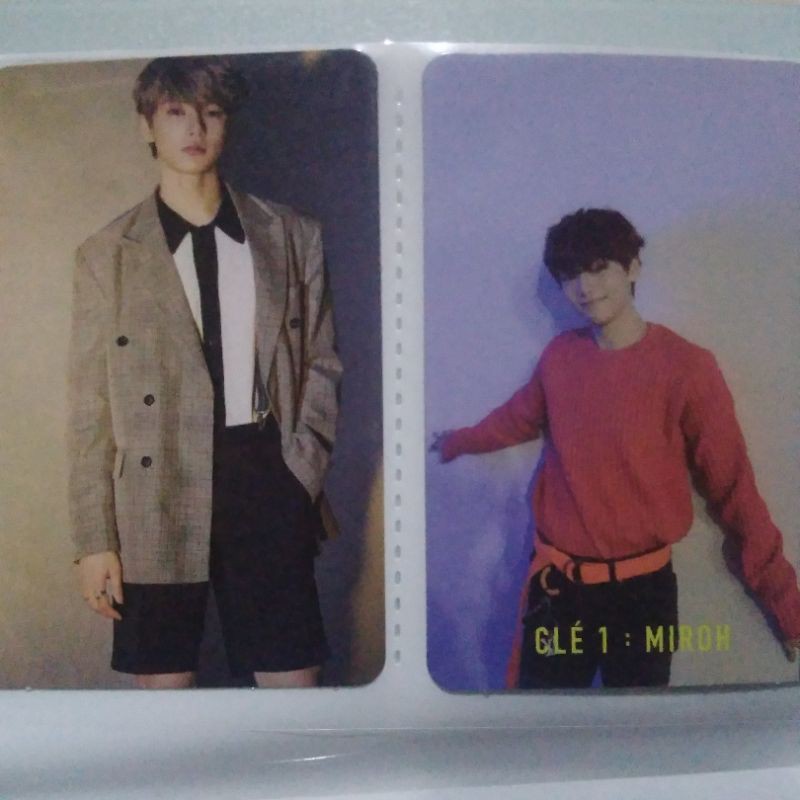 Photocard I.N Jeongin Stray Kids Miroh, Yellow Wood