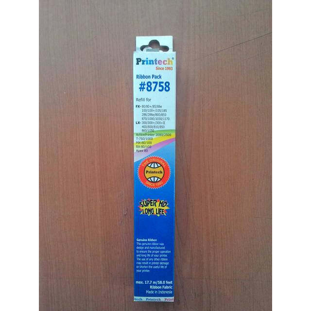 

tRF04S Printech Ribbon Pack Refill #8758 / 8758 E57Dtgfe