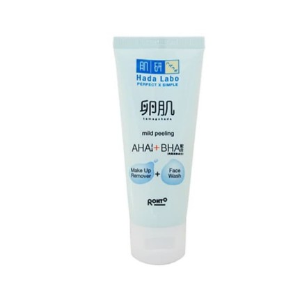 ✿ELYSABETHME✿ Hada Labo Tamagohada AHA/BHA face wash sabuncuci mukaimport memutihkan bahan alami telur