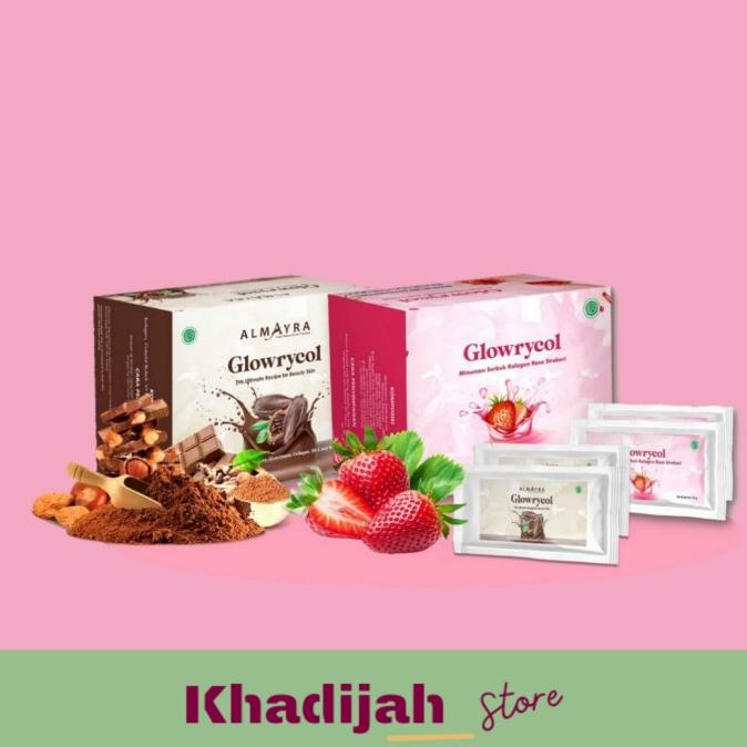 

glowrycol kolagen almayra - Strawberi ---Terbaru---