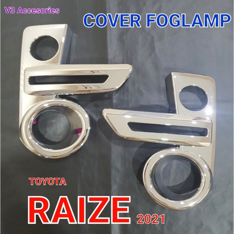 Garnish/Cover Foglamp TOYOTA RAIZE 2021 chrome