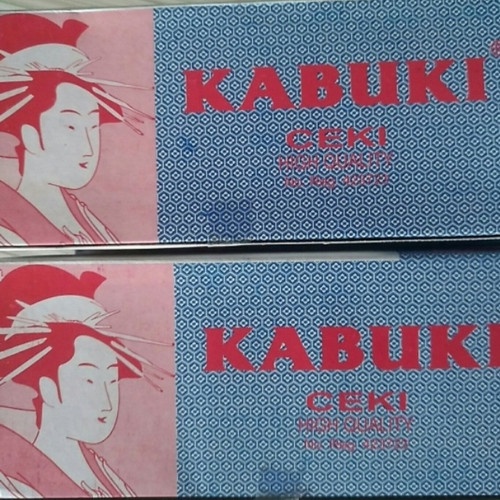 1pcs/set Kartu Ceki Kabuki Kartu Kuning Kertas Koa bukan kapal ferry