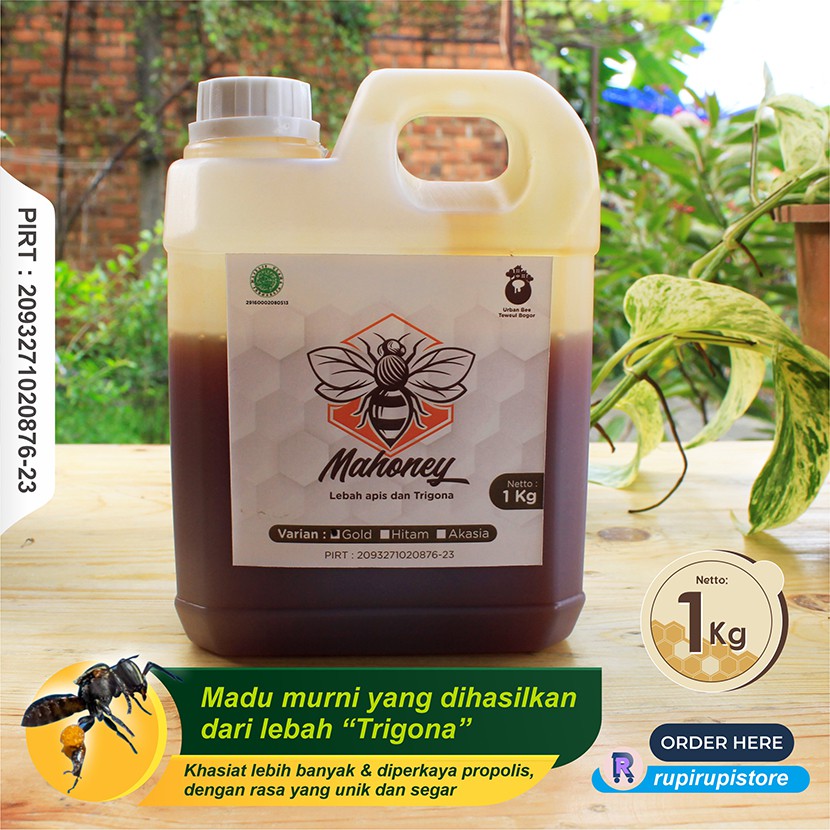 

Madu Murni Trigona Premium - Kaya Akan Khasiat & Diperkaya Propolis - 1kg