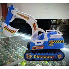 Mainan Anak Bego Keruk Excavator Mini Plastik Dorong St 2119