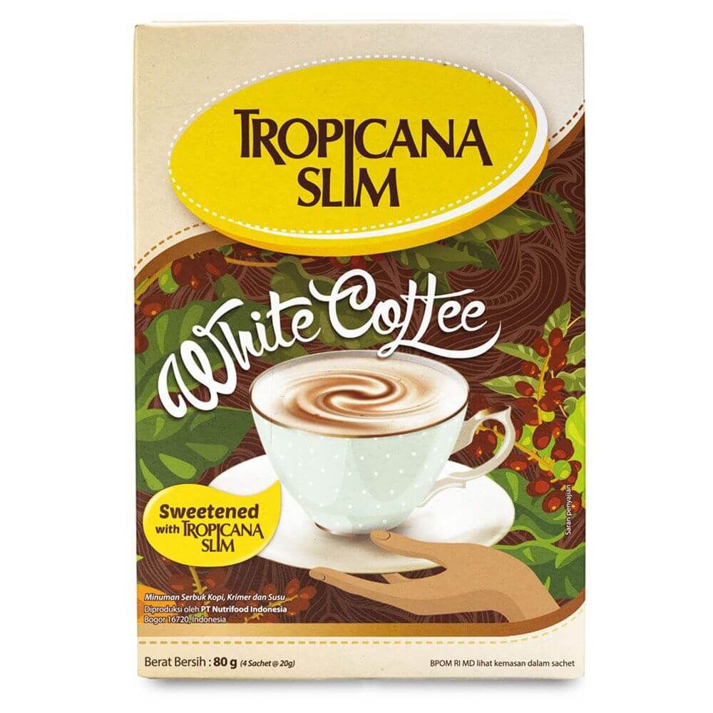 

Tropicana Slim White Coffee 4 Sachet