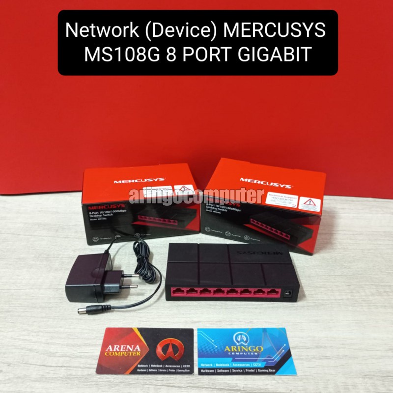 Network (Device) MERCUSYS MS108G 8 PORT GIGABIT