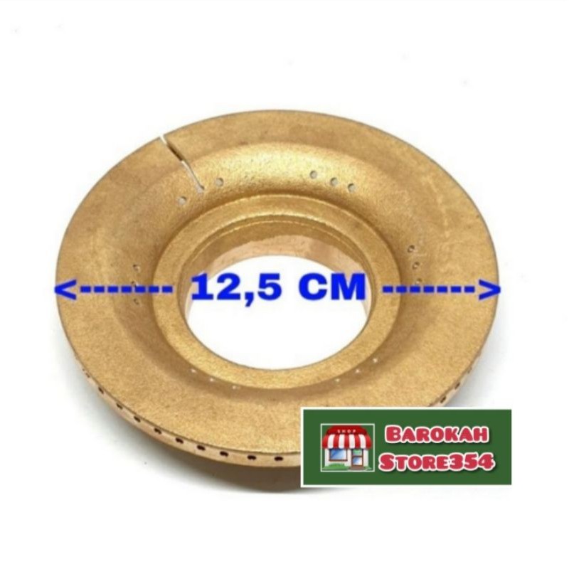 Burner Model Winn TANAM/Delizia Kompor Gas/Kuningan Tungku TEBAL