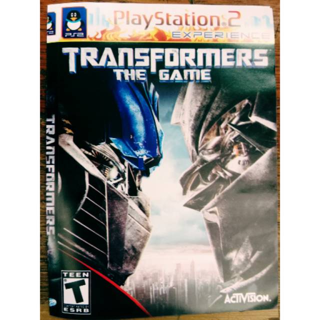 Kaset DV PS2 Transformers The Game