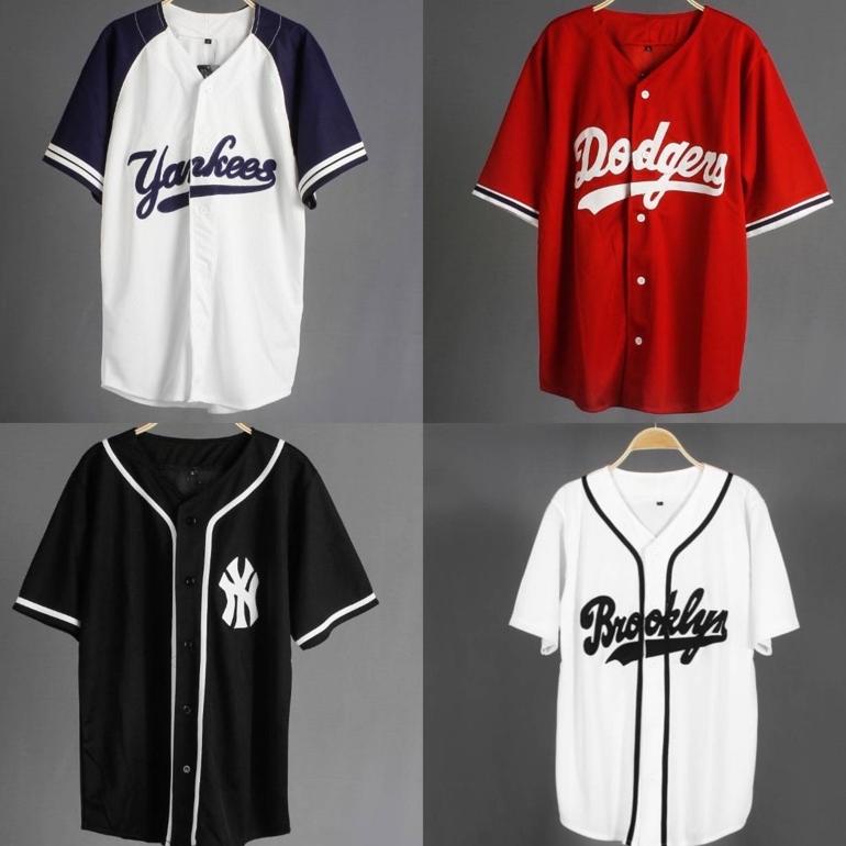 [[BISA COD]] BASEBALL YANKEES DODGERS NY BROOKLYN ALL SIZE UNISEX TERPERCAYA