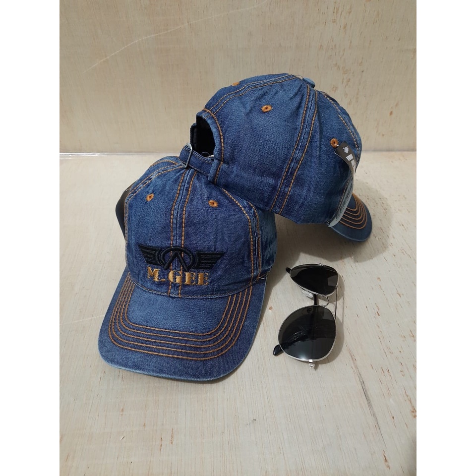 Topi Levis Pria Import Original Denim Topi Baseball GRATIS KACA MATA Topi Cowok Remaja Model Terbaru Fashion Pria (COD)