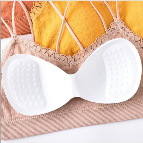 𝐄𝐁𝐒 ✅ PW106 Bra Wanita Pakaian Dalam Wanita Bra Seksi Olahraga Punggung Silang Nyaman Import COD