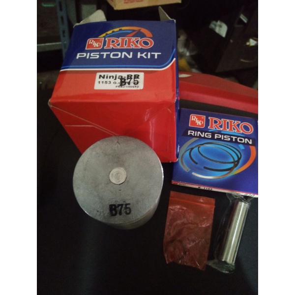 Jual Piston seher kit ninja B75 krr r kips kis pen 15 seker sokar Shopee Indonesia