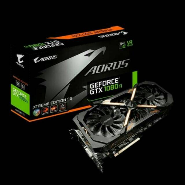 VGA CARD GIGABYTE AORUS GTX 1080TI XTREME 11GB GDDR5X