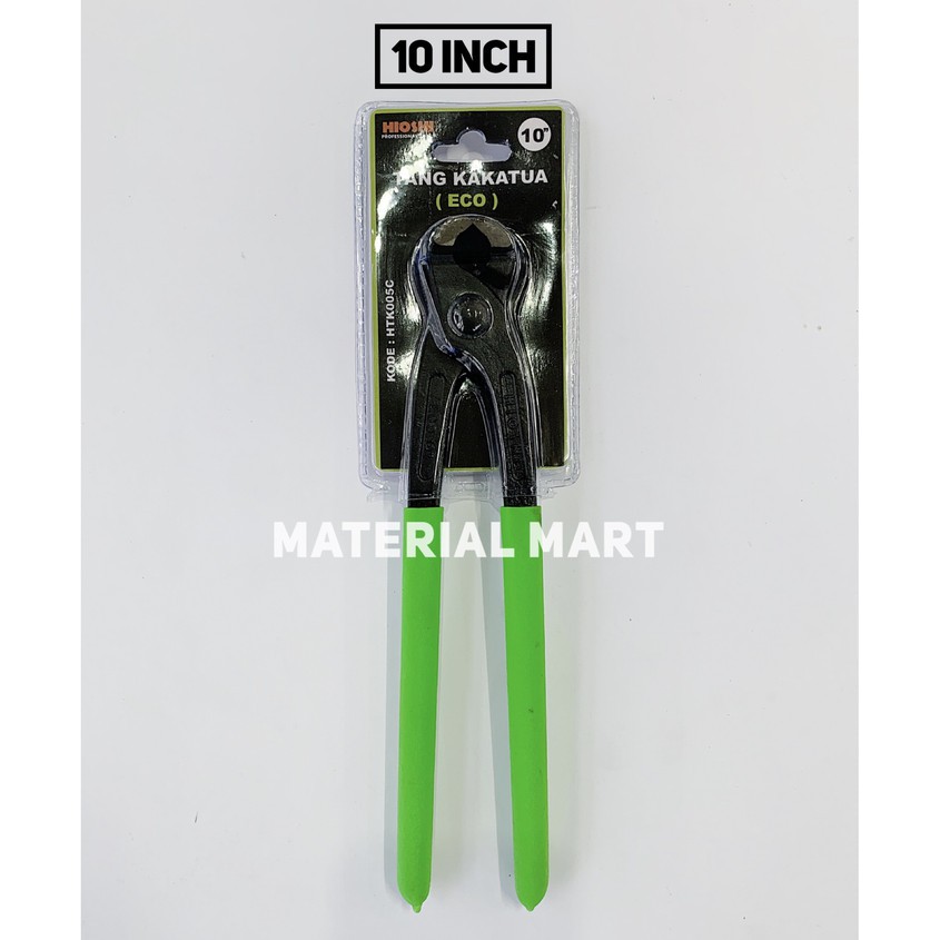 Gegep HIOSHI 10” | Tang KakaTua ECO | Catut Kakak Tua 10 Inch Murah | Material Mart