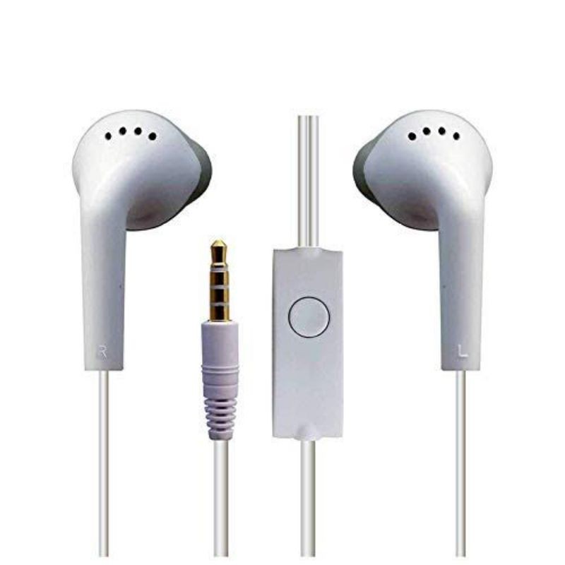 Earphone samsung ori HD Sound Quality headset samsung with Mic A01 A02 A02S A22 M22 A11 A12 A13 J2 J3 J4 J6 J7 Prime (indo99 Putih)