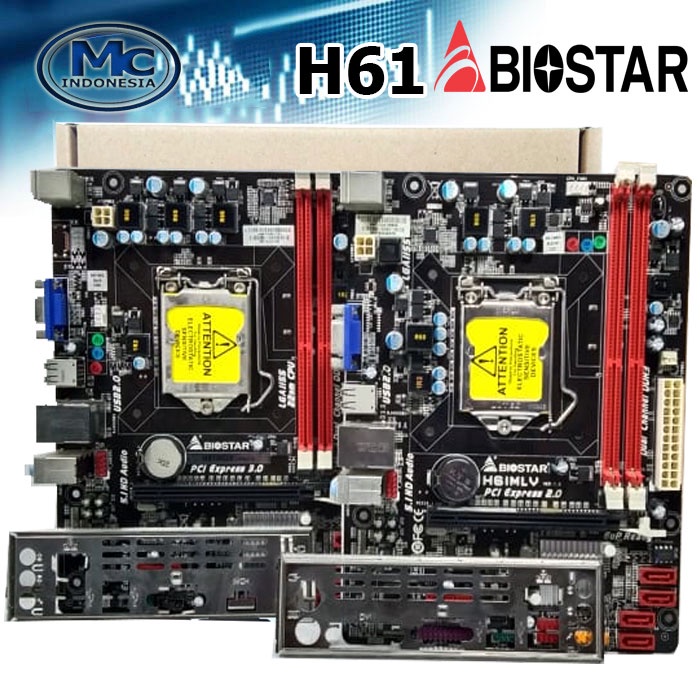 MOBO Intel H61 Biostar LGA1155