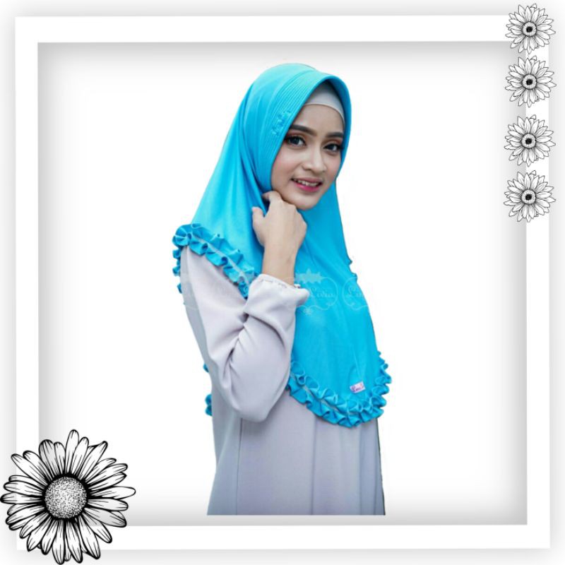 Jilbab Instan Terbaru Kerudung Bergo Hijab Instant Linalivia Zaskia