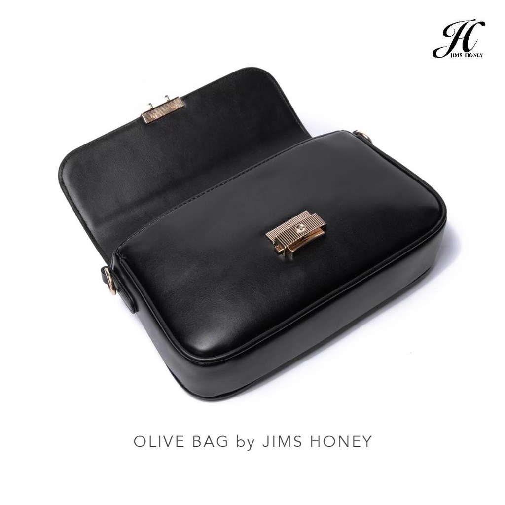 Jims Honey Olive Bag Tas Selempang Wanita Korea Fashion Import Sling Bag Jimshoney