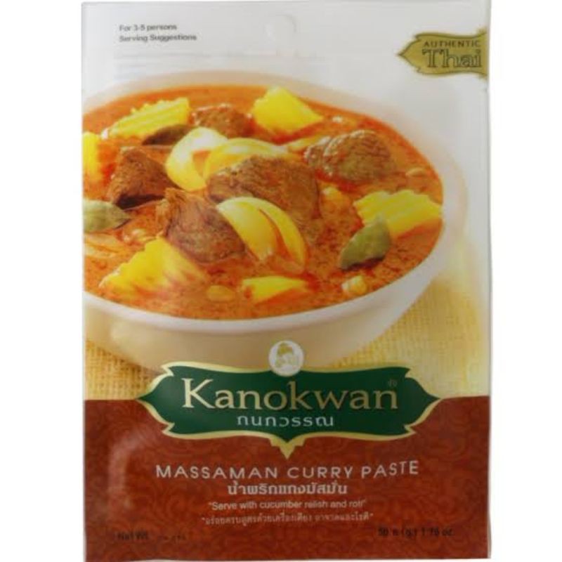 

KANOKWAN MASSAMAN CURRY PASTE 50GR