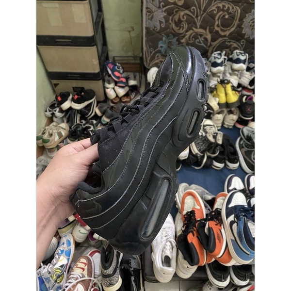 NIKE AIRMAX 95 TRIPLE BLACK SECOND