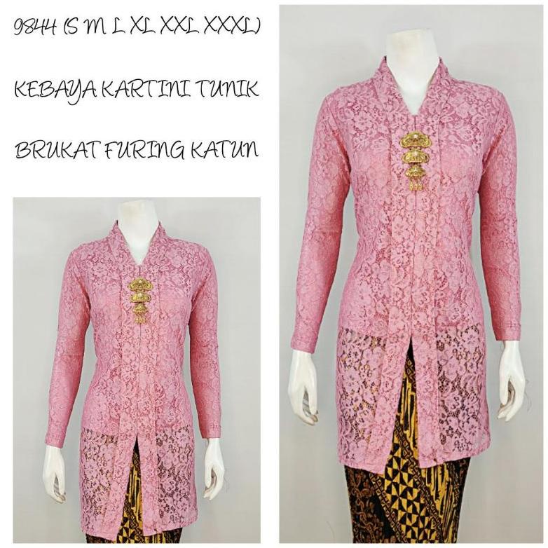 Indah ABAYA KEBAYA BRUKAT KARTINI TUNIK MODERN LENGAN PANJANG Furing Katun KEBAYA WISUDA KEBAYA KATU