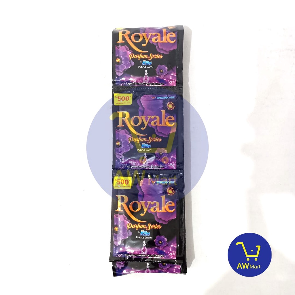 ROYALE PARFUME SERIES (BY SO KLIN) RENCENG 12 SACHET X  13 ML - ROYALE RENCENG